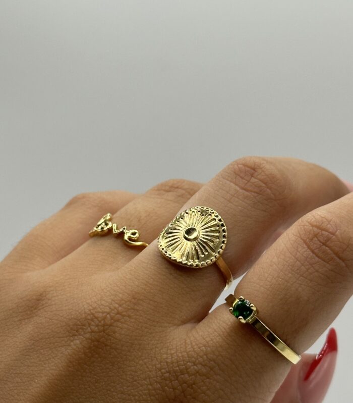 Bague Delta